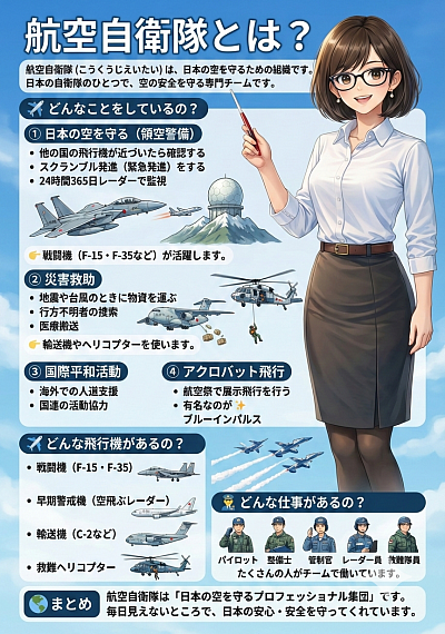 飛行機物語　なつみ　航空自衛隊