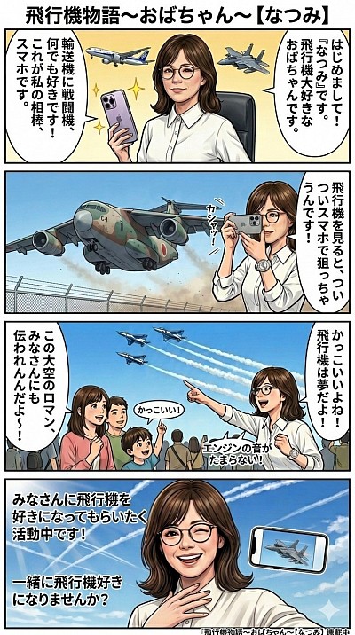 飛行機物語　なつみ