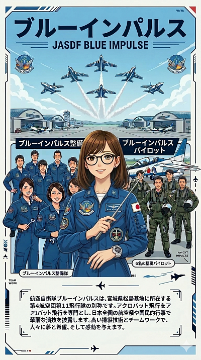 飛行機物語　ブルーインパルス