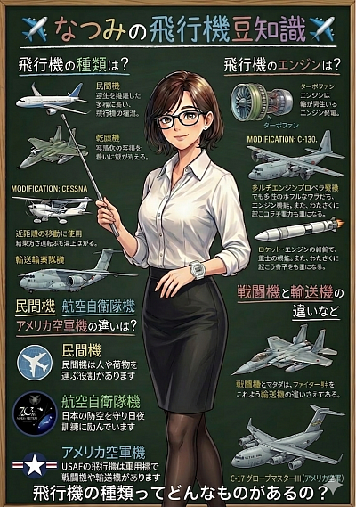 飛行機物語　豆知識
