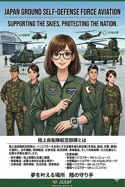 陸上自衛隊　飛行機物語