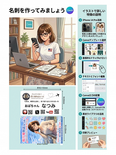 名刺を作って見ましょう